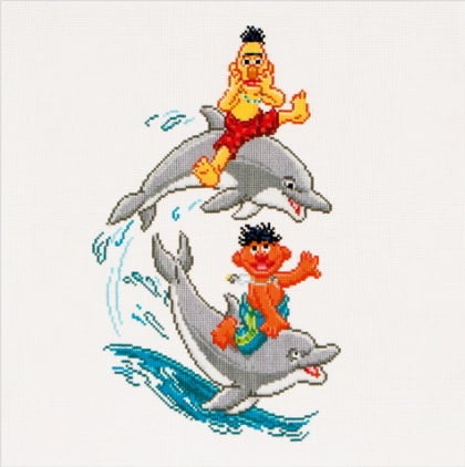 Sesame Street Dolphins