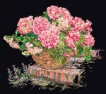 Hortensia Rose - Noir