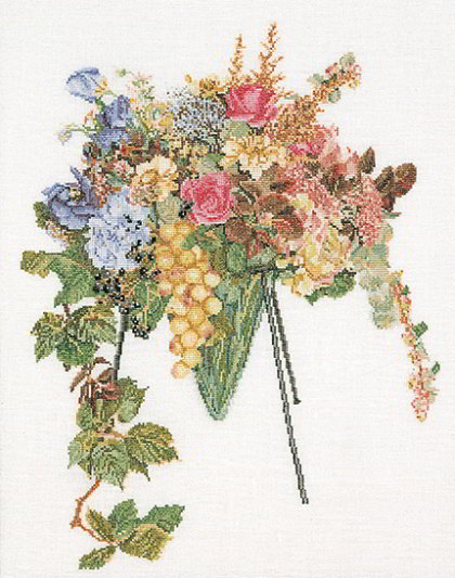 Chute de fleurs - Aida