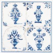 Antique Tiles: Vases - Aida