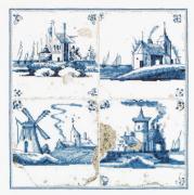 Antique Tiles: Villages - Aida