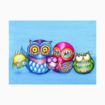 Crazy Wonderful Owl Family