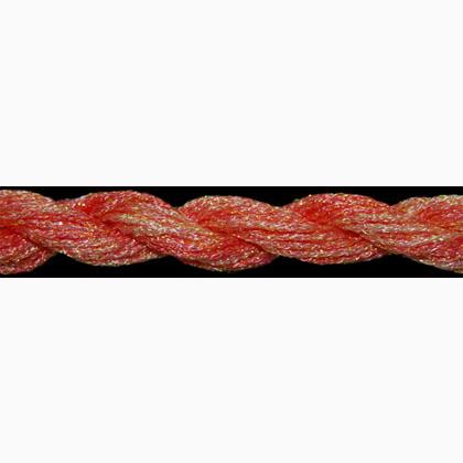 ThreadworX Hand Overdyed Metallic #8 - 71004 - Mango Margarita
