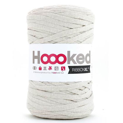 Hoooked Ribbon XL – Sandy Ecru