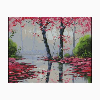 Misty Pink (Counted Needlepoint)