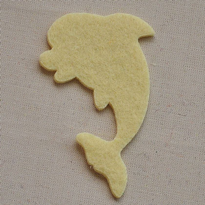 Dauphin - Jaune pastel