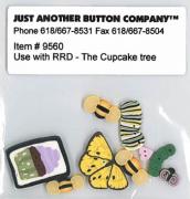 Cupcake Tree Button Pack (9560)