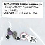 Have A Treat Button Pk (Cherrywood)