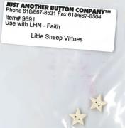 Little Sheep Virtues-Faith Button PkLittle Sheep Virtues-Faith B
