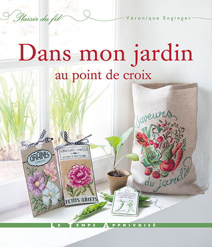 Dans mon jardin au point de croix