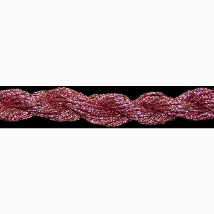 ThreadworX Hand Overdyed Metallic #12 - 910791 - Antique Rose