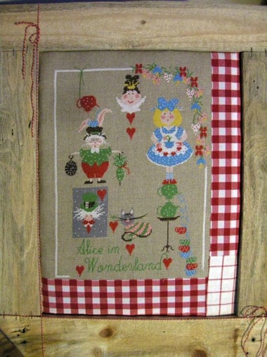 Alice in Wonderland de Lilli Violette - Grilles Point de Croix ...