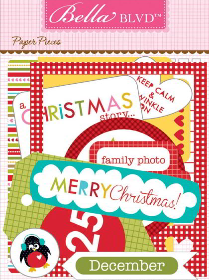 Dècorations en carton Christmas Countdown