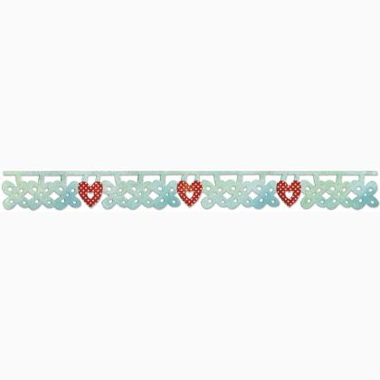 Sizzix Sizzlits Decorative Strip Die - Fleur & ..