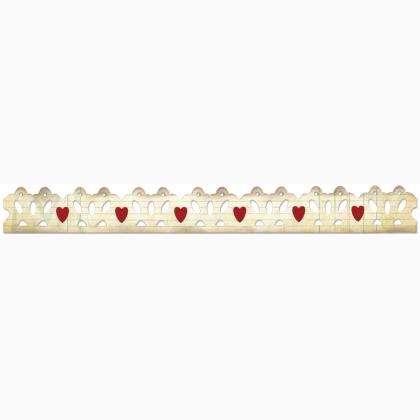 Sizzix Sizzlits Decorative Strip Die - Bordure Love-ly
