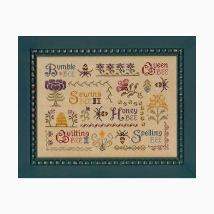 Antique Bee Sampler