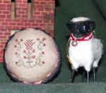 ABC HB Pin Cushion (w/trim)