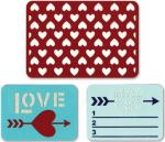 Sizzix Thinlits Die Set 3PK - Amour