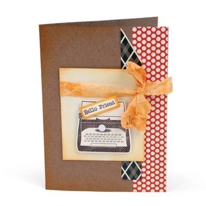 Sizzix Framelits Die Set 4PK w/Stamps - Noté