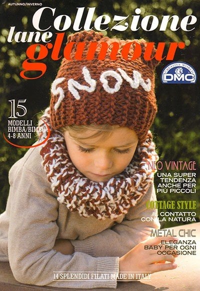 Livre modèles \"Collezione lane Glamour\" - Enfants