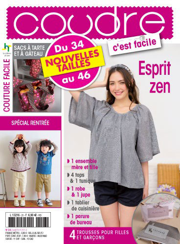 Coudre c\'est facile 26 - Esprit Zen