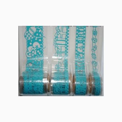 Gallon Autocollant Anniversaire - Bleu