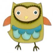 Sizzix Thinlits Die Set 9PK - Hibou