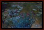 Monet - Irises and Waterlilies