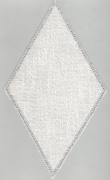 Napperon Diamant - Lurex Argent
