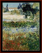 Van Gogh - Flowering Garden, 1888