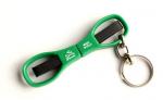 Ciseaux pliantes avec porte-clés - Vert