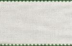 Classique 8 cm - Blanc frontière verte
