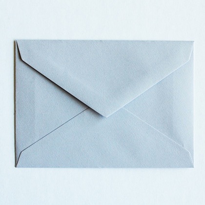 Enveloppe C7 - Gris argent