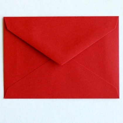 Enveloppe rouge - Ma création 