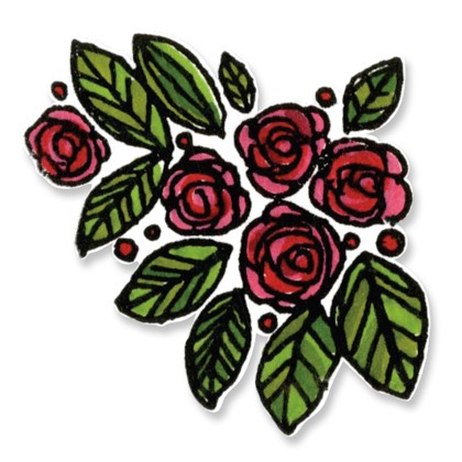 Sizzix Framelits Die Set 8PK w/Stamps - Tu es belle