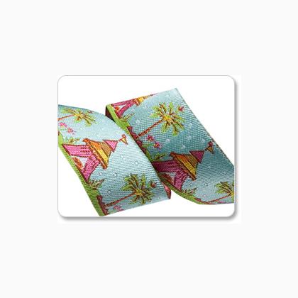 Passementerie Jacquard - Eastern landscape - 22 mm
