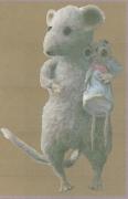 Little Grey Mouse & Friend