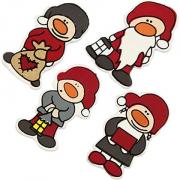 Stickers - Elfes de Noël 4x2,5 cm