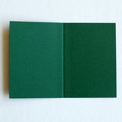 Marque-place - Vert foncé