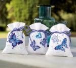 Sac Pot pourri: Papillons bleues