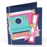 Sizzix Thinlits Die Set 16PK - Carte, Appareil Photo