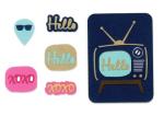 Sizzix Thinlits Die Set 7PK - TV Rétro