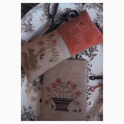 Squirrel Pinkeep & Flower Basket