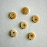 Boutons ronds écru