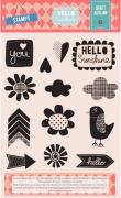 Set Tampons Craft Asylum Hello Sunshine