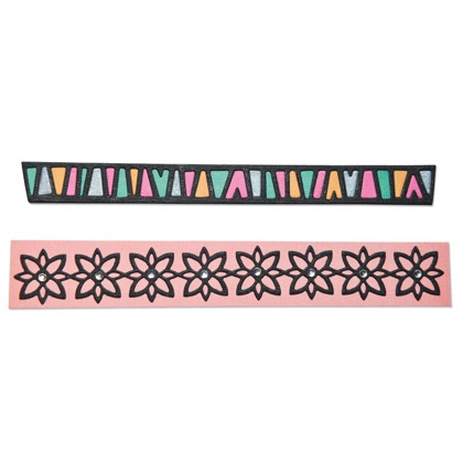 Sizzix Thinlits Die Set 2PK - Bord tribal