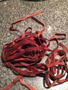 Poison Apple 1/4" Velvet Ribbon (3 yards)