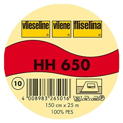 HH650 Entoilage volumineux thermocollant double face Vlieseline