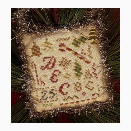 Christmassy Stuff-2015 Sampler Ornament (with charm)