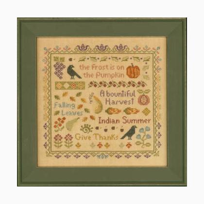 Antique Autumn Sampler